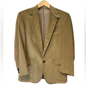 Orvis Corduroy Sport Coat Jacket Corduroy Elbow Patch Size 42R NWOT